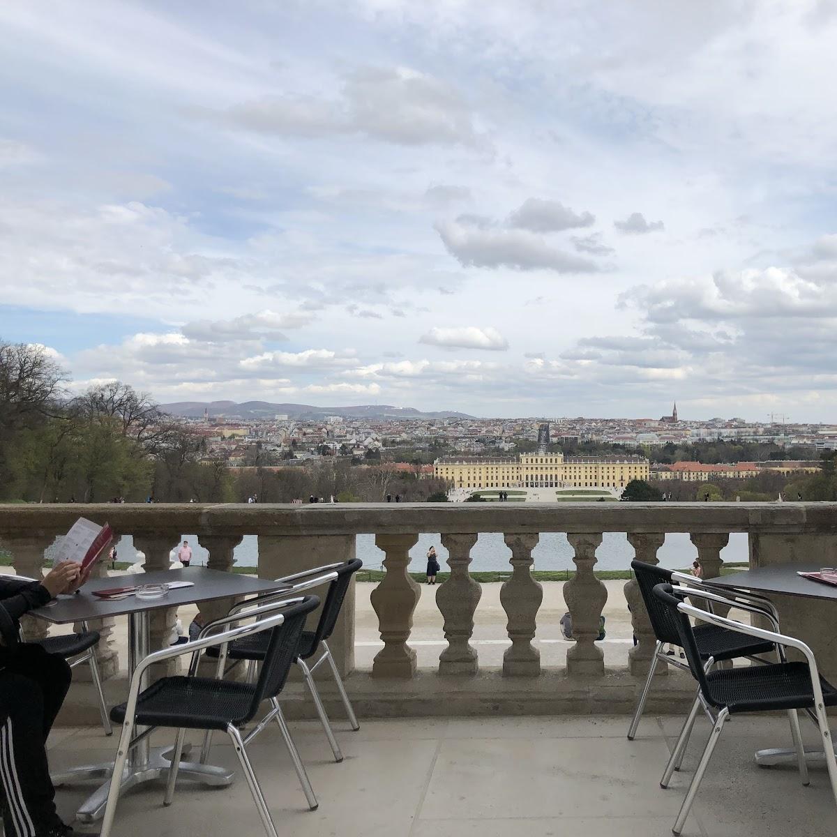 Restaurant "Café Gloriette" in Wien