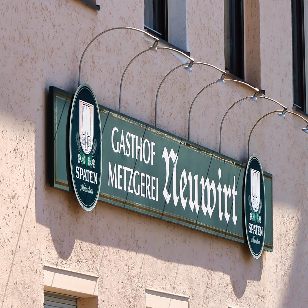Restaurant "Gasthof Metzgerei Neuwirt" in Pastetten