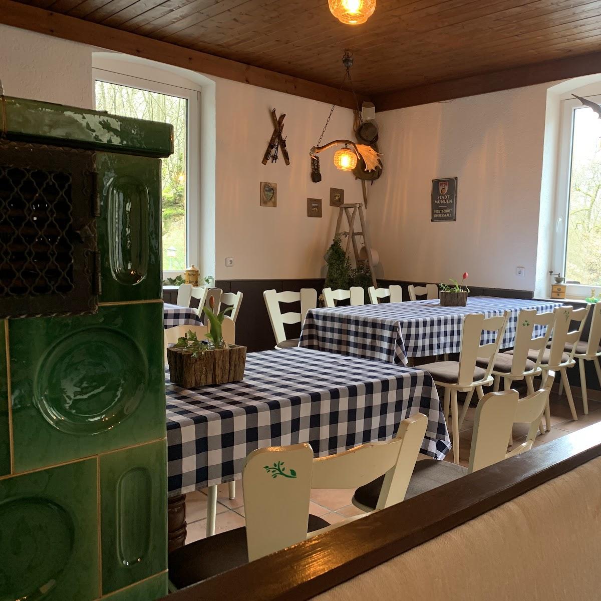 Restaurant "Rinderstall Alm" in Hann. Münden