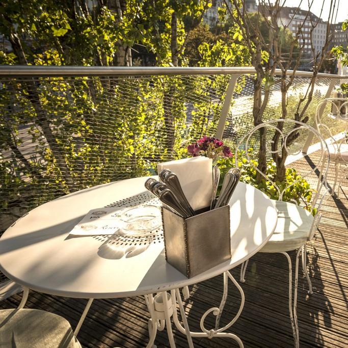 Restaurant "Motto am Fluss" in Wien