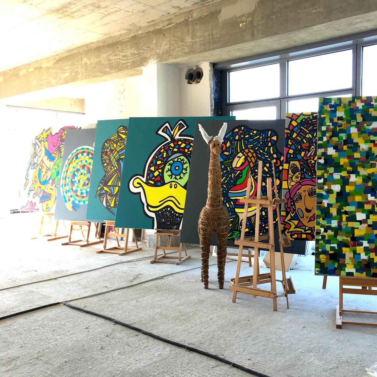 Restaurant "Kunstgalerie & Art Café Osbili" in Berlin