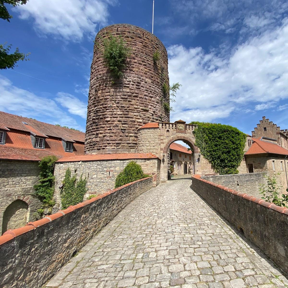 Restaurant "Schloss Saaleck" in Hammelburg