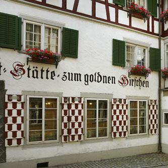 Restaurant "Gasthaus Goldener Hirschen" in Bregenz