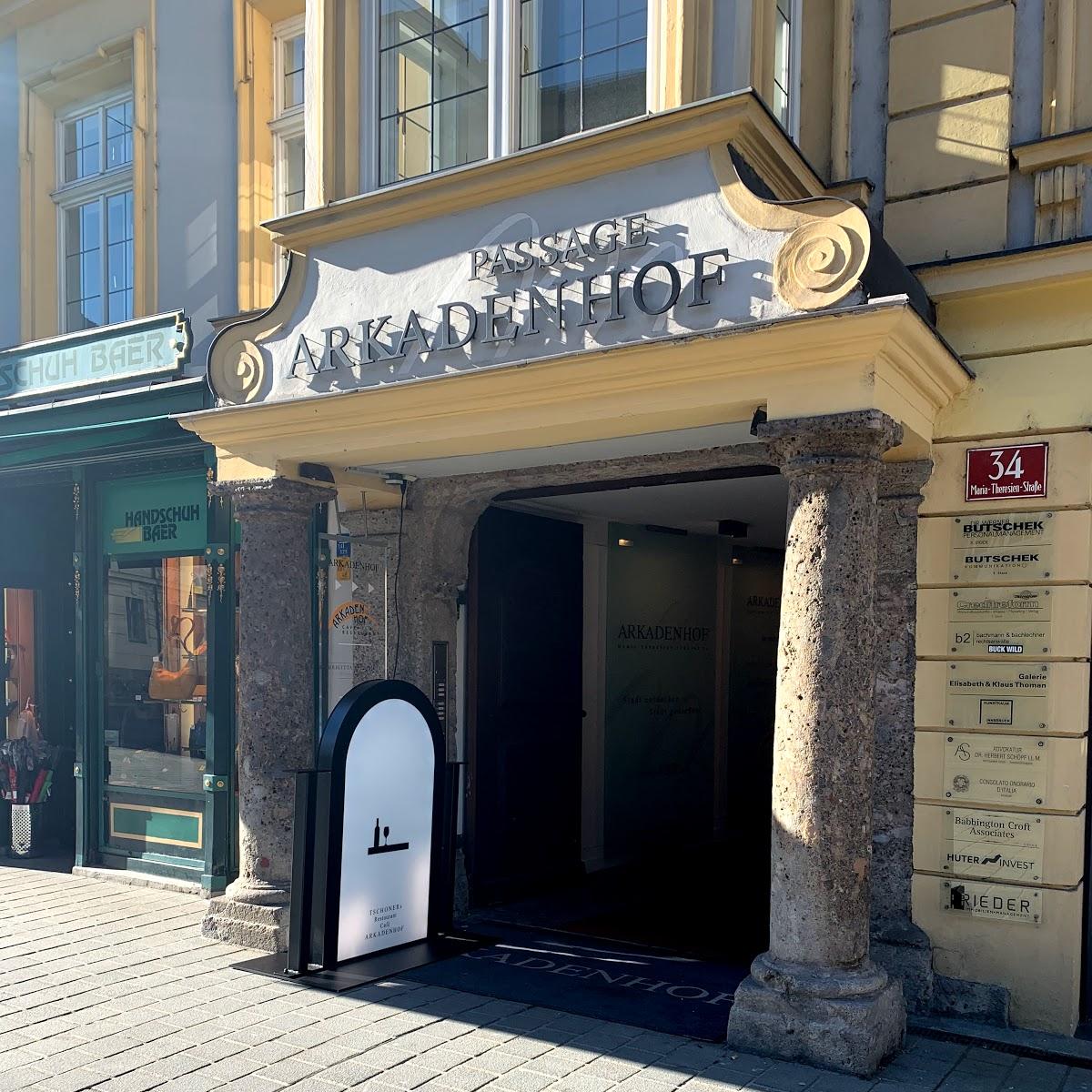 Restaurant "Café Arkadenhof" in Innsbruck