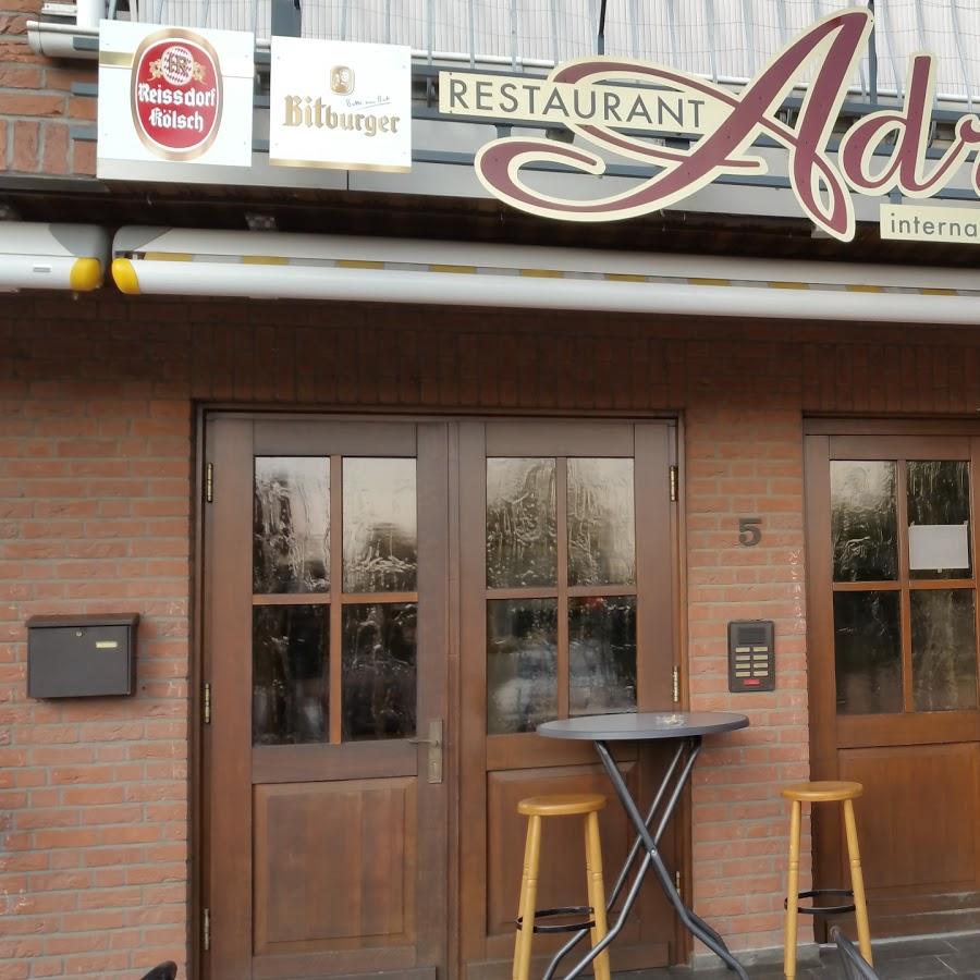 Restaurant "Restaurant Adria in „ Alt-Steinstrass“" in Jülich