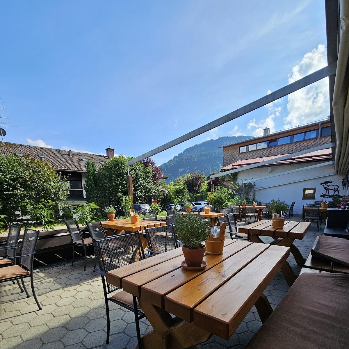 Restaurant "Gasthof Hirsch" in Obermaiselstein