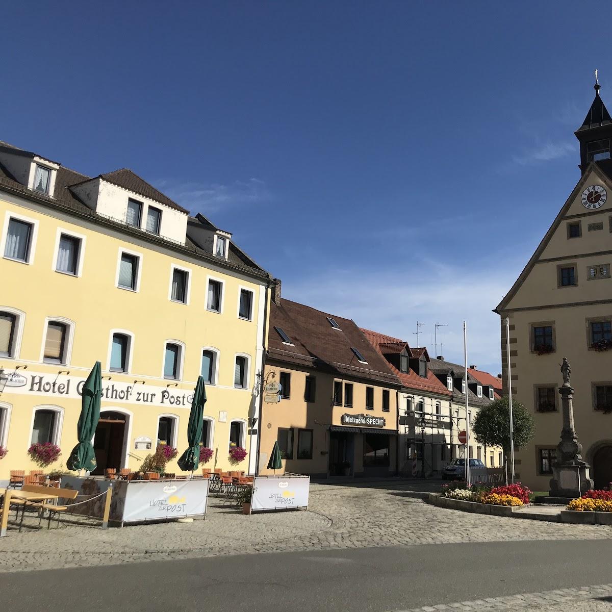 Restaurant "Hotel und Gasthof zur Post" in Grafenwöhr