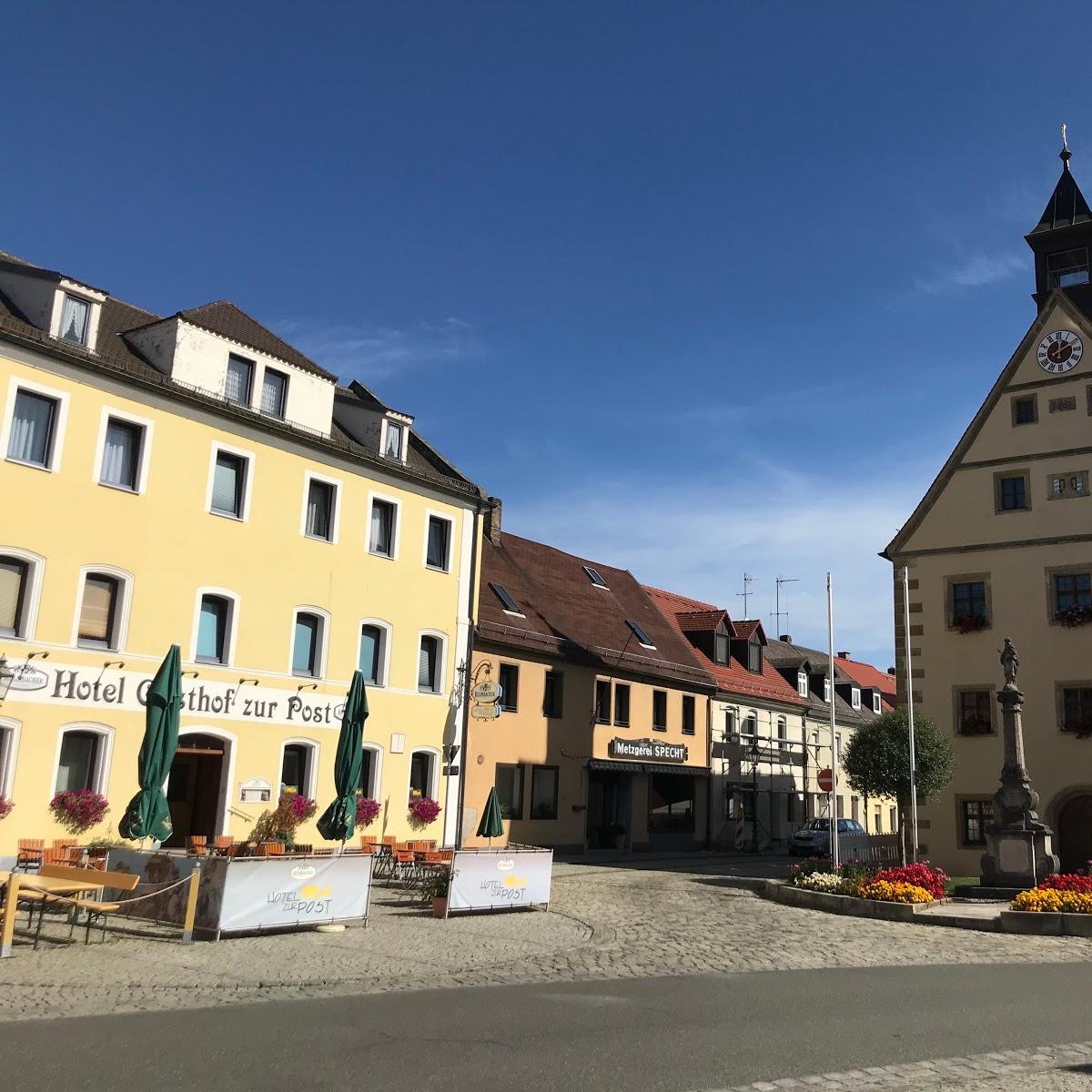 Restaurant "Hotel und Gasthof zur Post" in Grafenwöhr