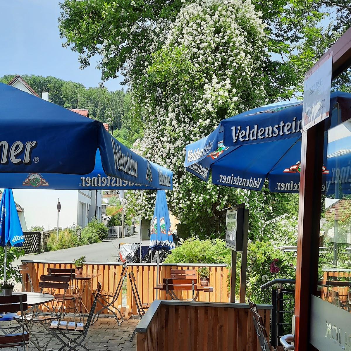 Restaurant "Café Inselblick" in Vorra