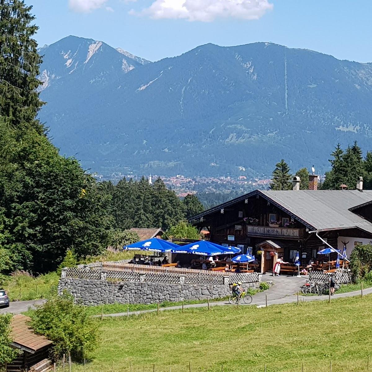 Restaurant "Neuneralm" in Grainau