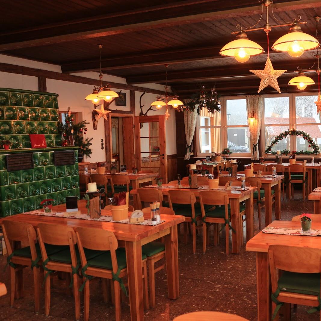 Restaurant "Wachbergbaude Saupsdorf" in Sebnitz