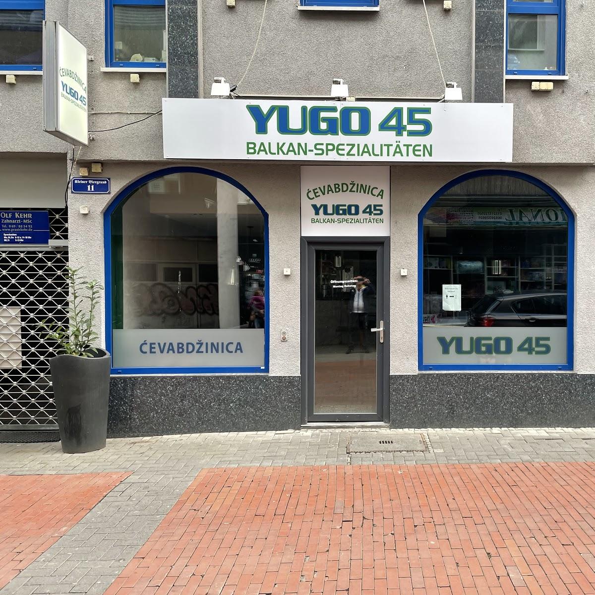 Restaurant "YUGO 45" in Offenbach am Main