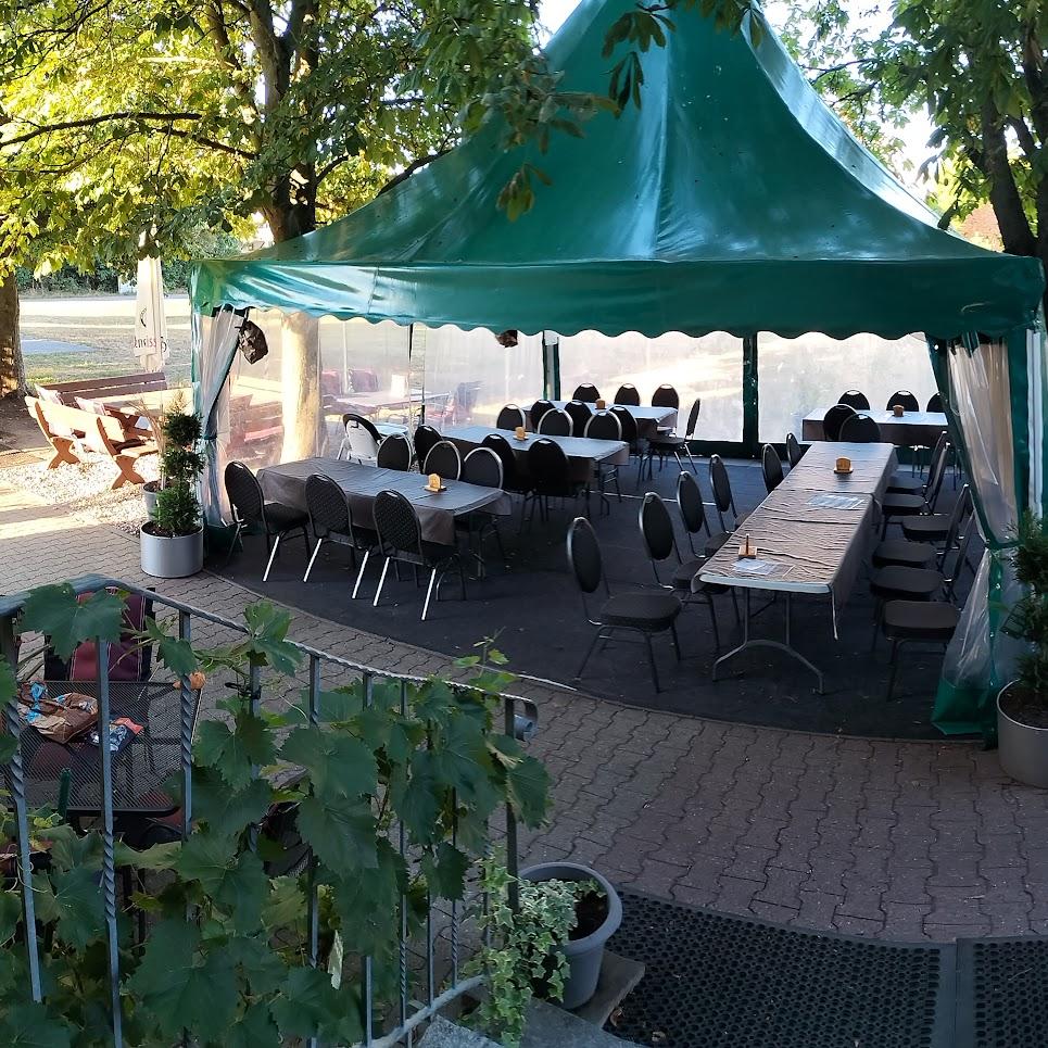 Restaurant "Biergarten & Restaurant  Zum Grundstein  uff de Hessenaue" in Trebur