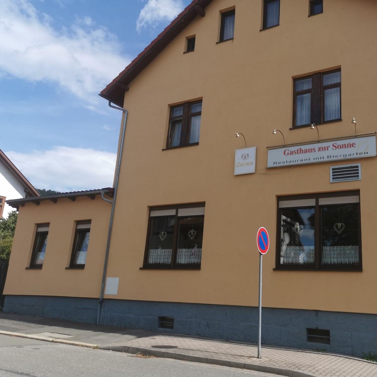 Restaurant "Gasthaus Zur Sonne" in Meiningen