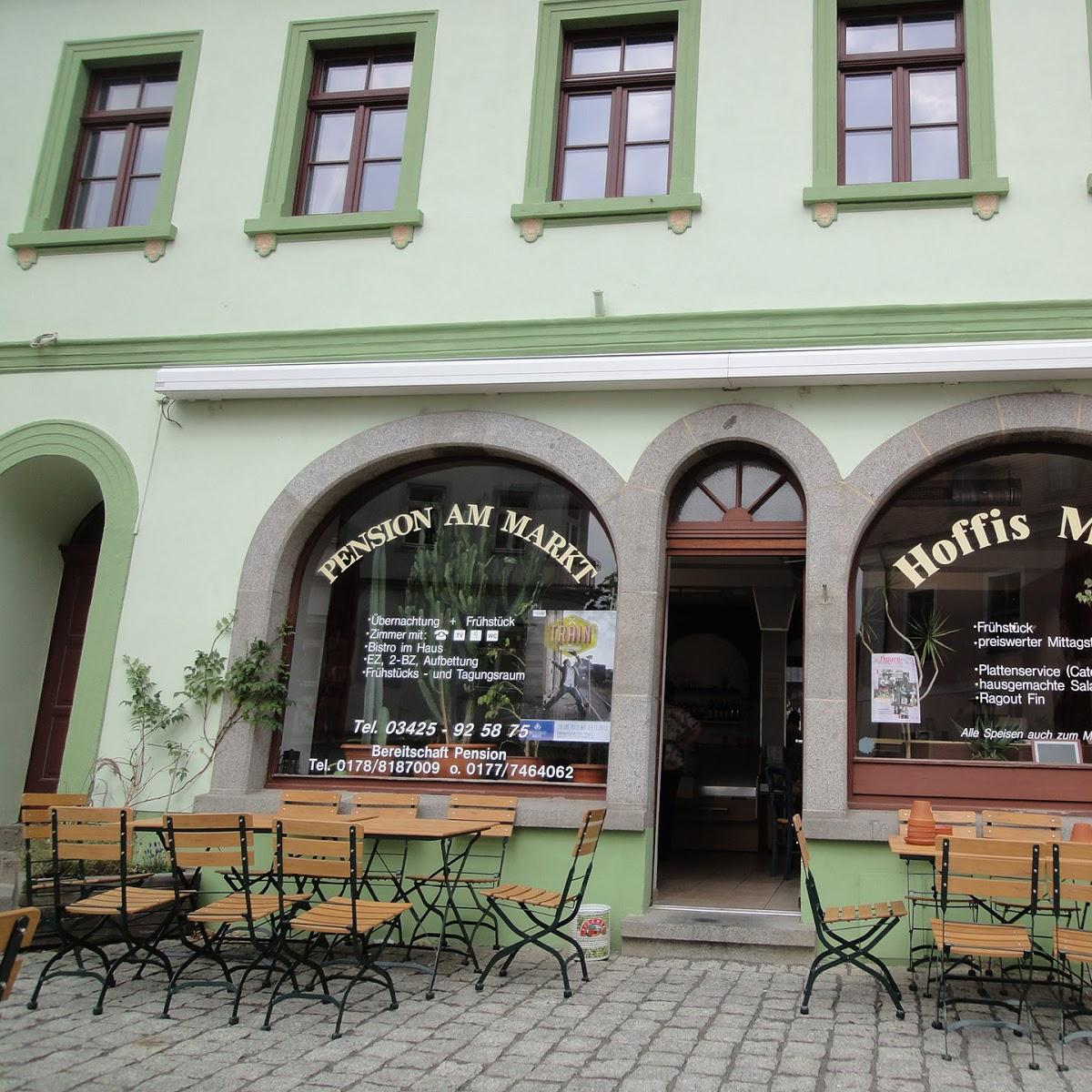Restaurant "Hoffis Menü & Pension am Markt" in Wurzen
