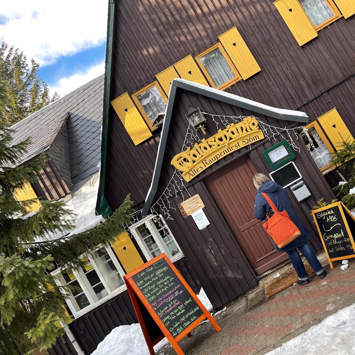 Restaurant "Waldschänke „Altes Raupennest“" in Altenberg