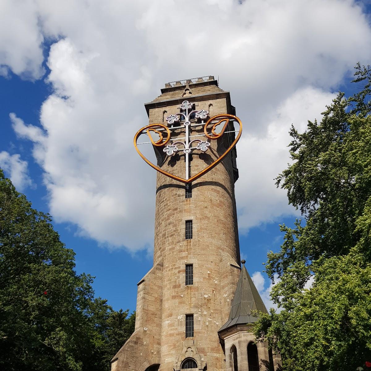 Restaurant "Kaiser-Wilhelm-Turm (Spiegelslustturm)" in Marburg