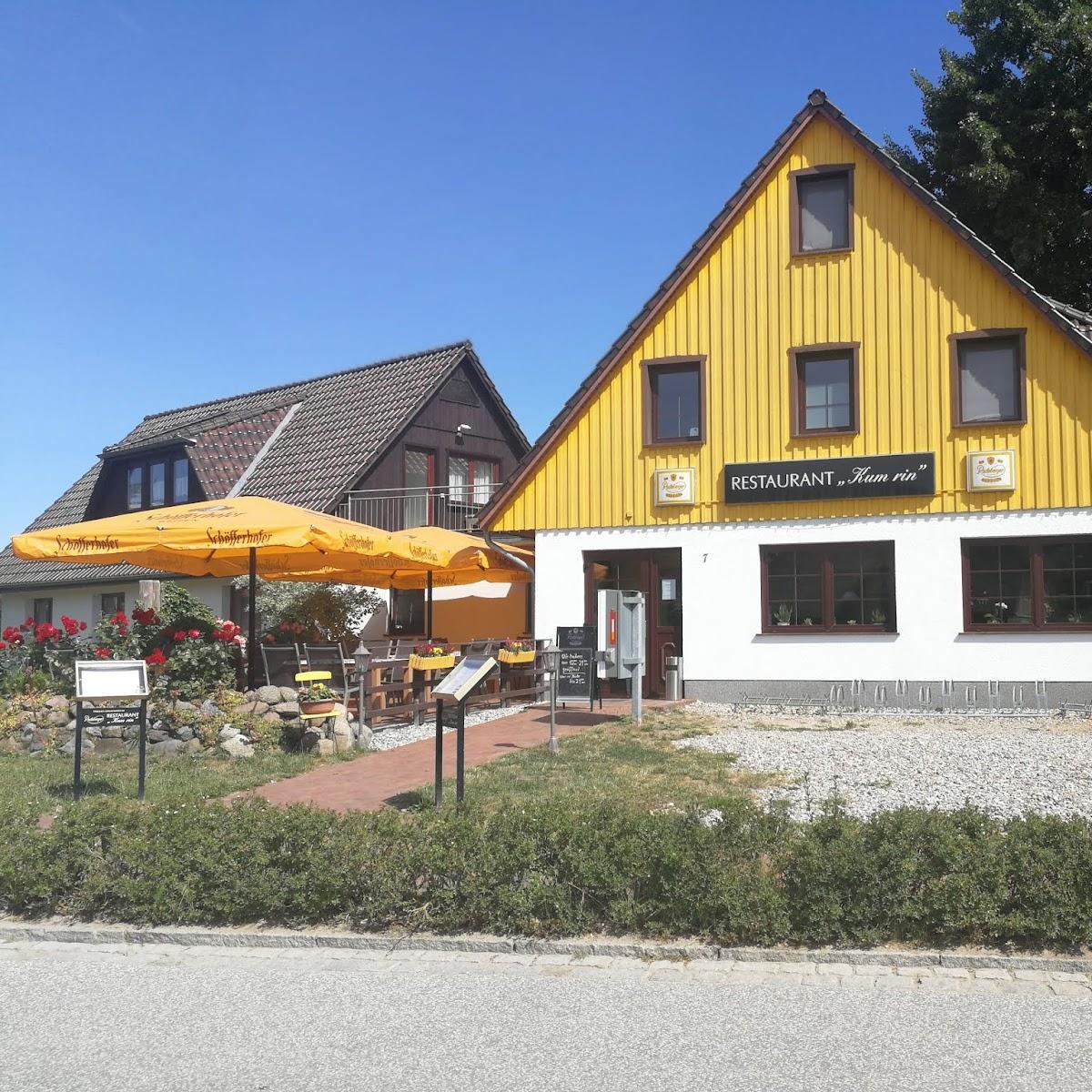 Restaurant "Kum rin" in Wieck a. Darß
