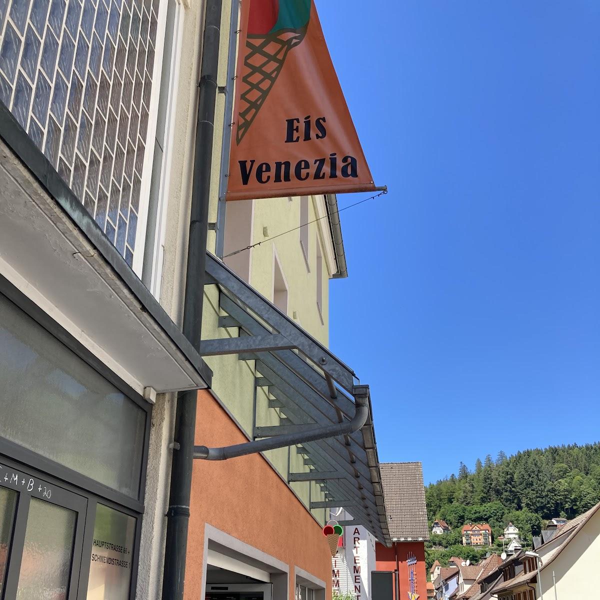 Restaurant "Eis Café Venezia" in Triberg im Schwarzwald
