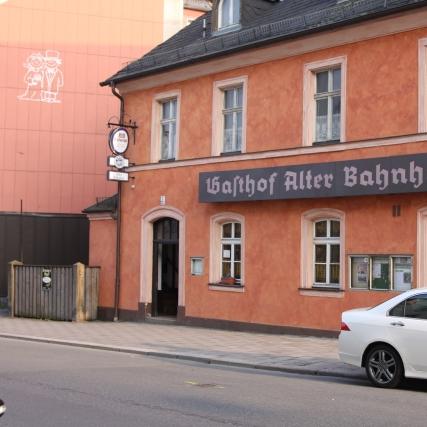 Restaurant "Gasthof Alter Bahnhof" in Hof