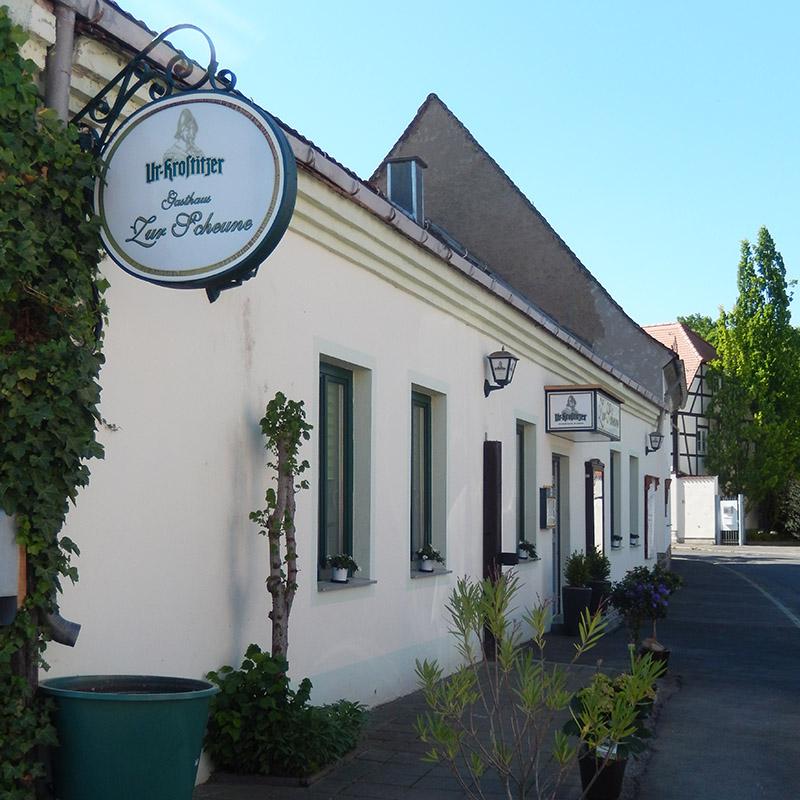 Restaurant "Gasthaus Zur Scheune" in Leipzig