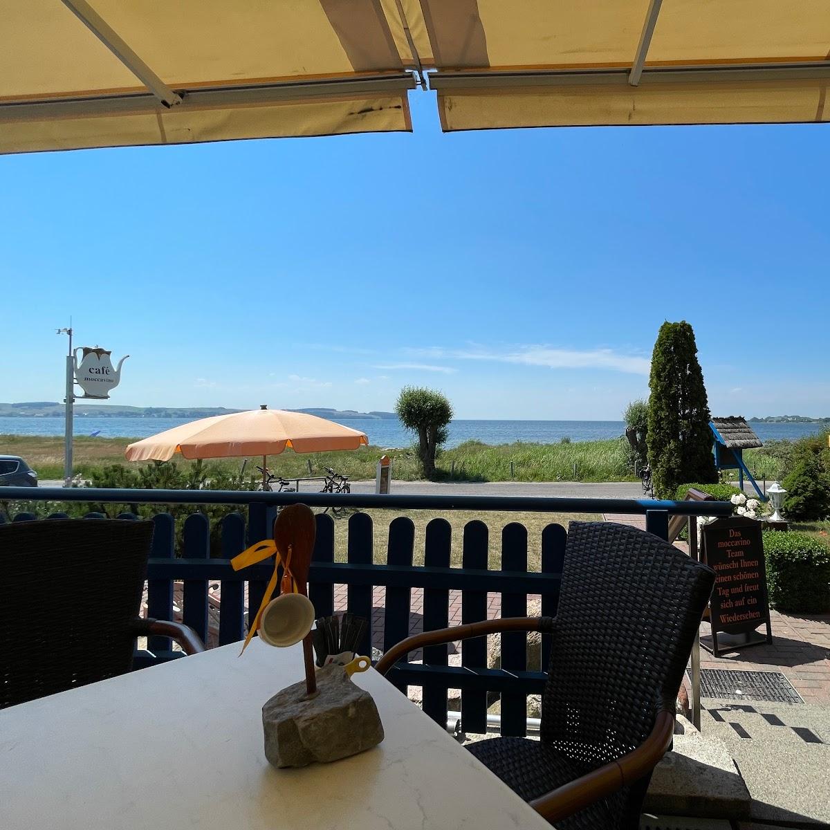 Restaurant "Café Moccavino" in Mönchgut