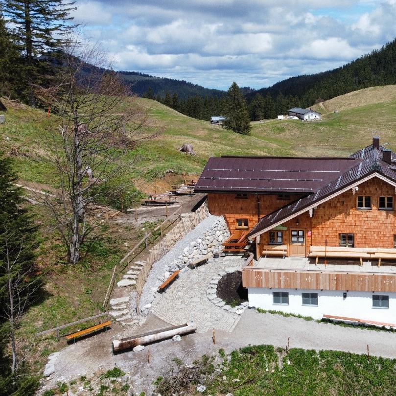 Restaurant "er Hütte" in Lenggries