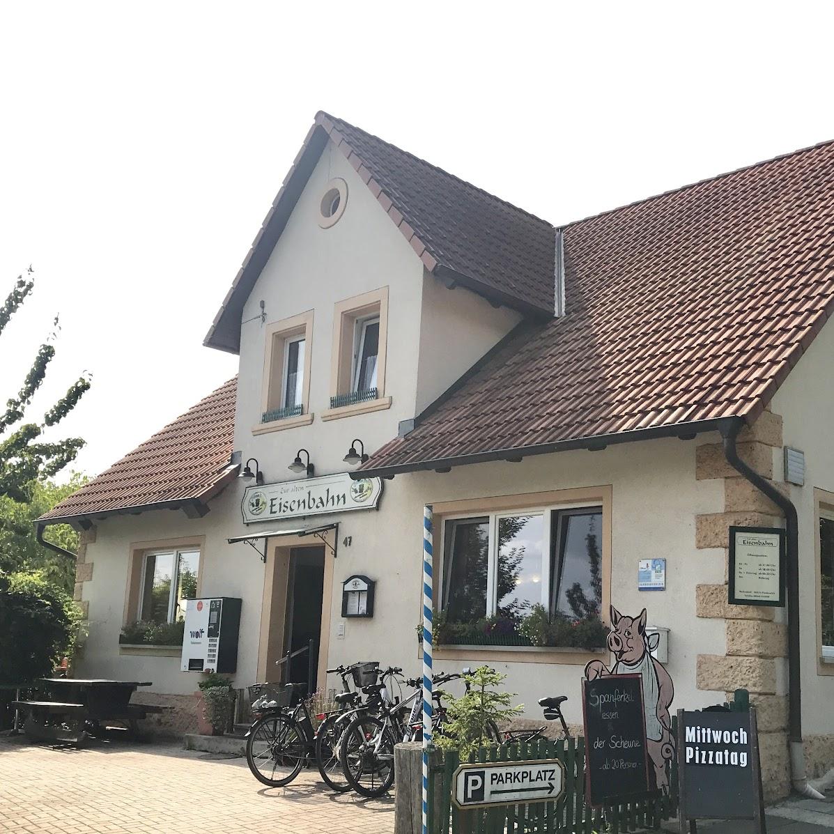 Restaurant "Zur alten Eisenbahn - Günther Schreiber" in Plankenfels