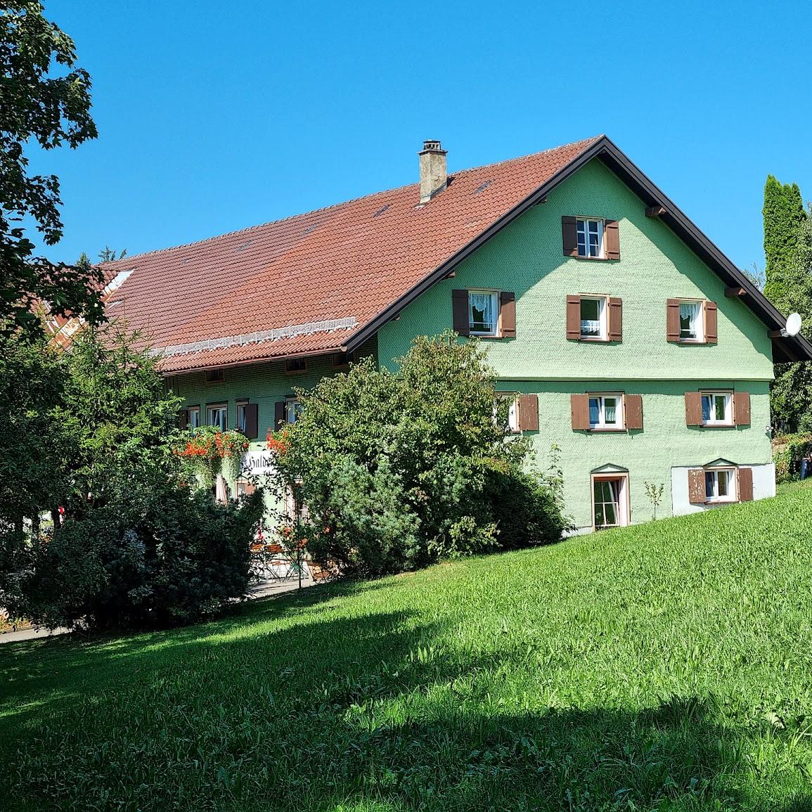 Restaurant "Berggasthaus Haldenhof" in Isny im Allgäu