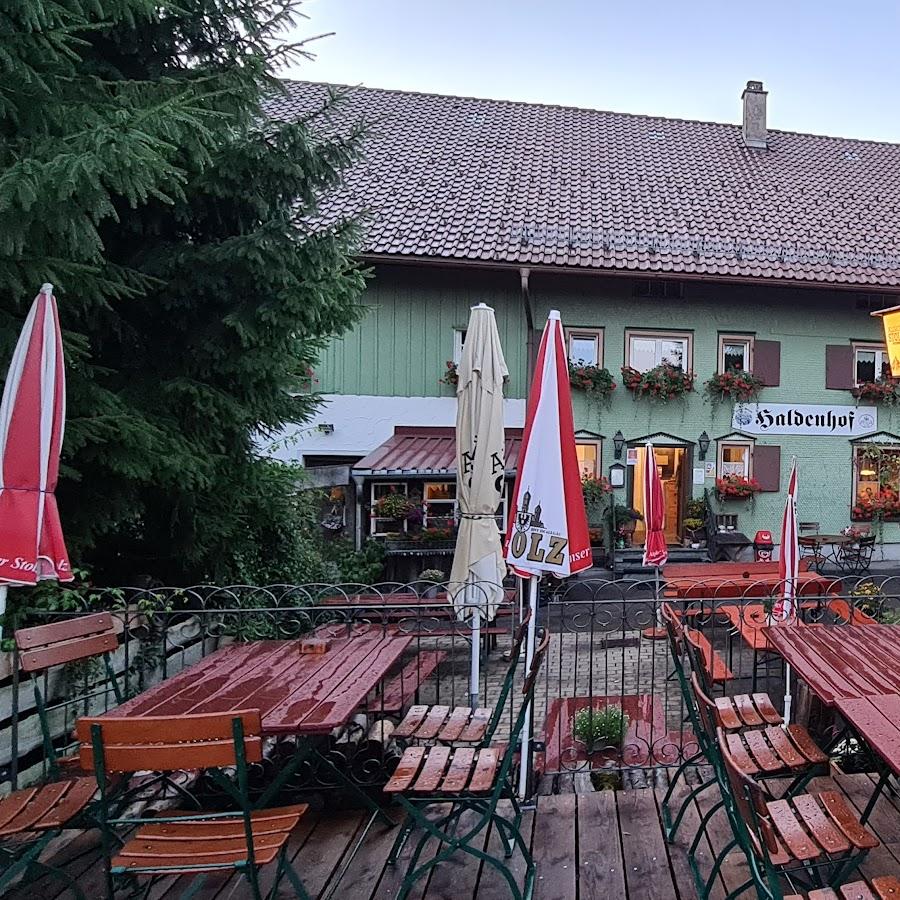 Restaurant "Berggasthaus Haldenhof" in Isny im Allgäu
