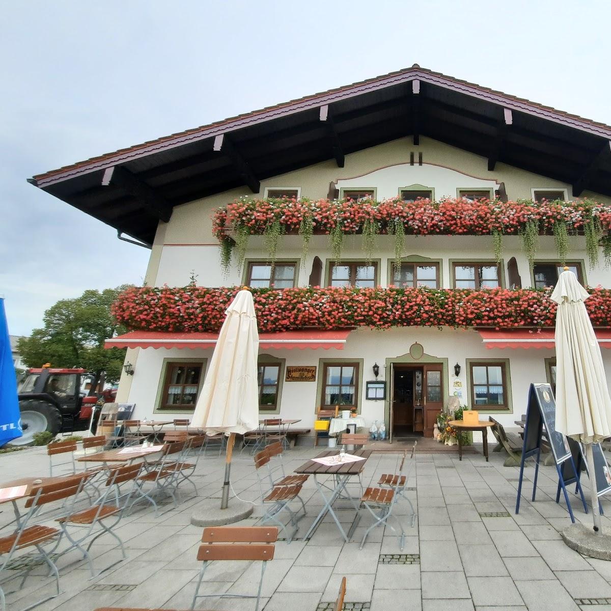 Restaurant "Zur schönen Aussicht - Hans & Birgit Gehrlein" in Höslwang