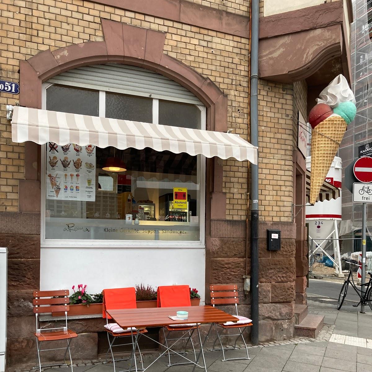 Restaurant "Eiscafé Café aRoma" in Frankfurt am Main