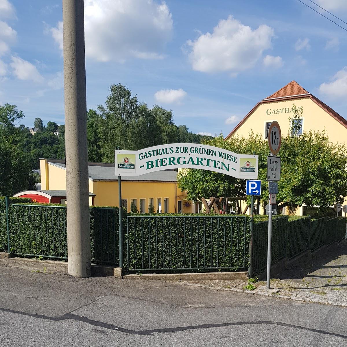 Restaurant "Gasthaus Zur Grünen Wiese" in Sebnitz