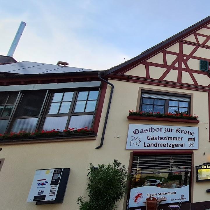 Restaurant "Gasthof zur Krone" in Mitteleschenbach
