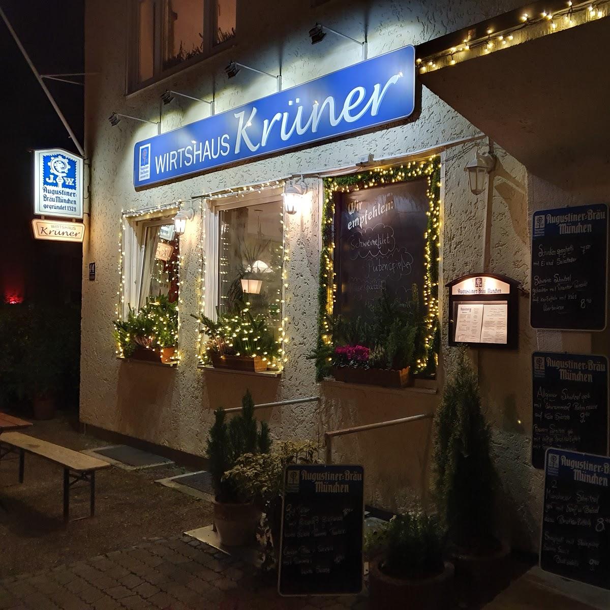 Restaurant "das neue Wirtshaus Krüner" in München