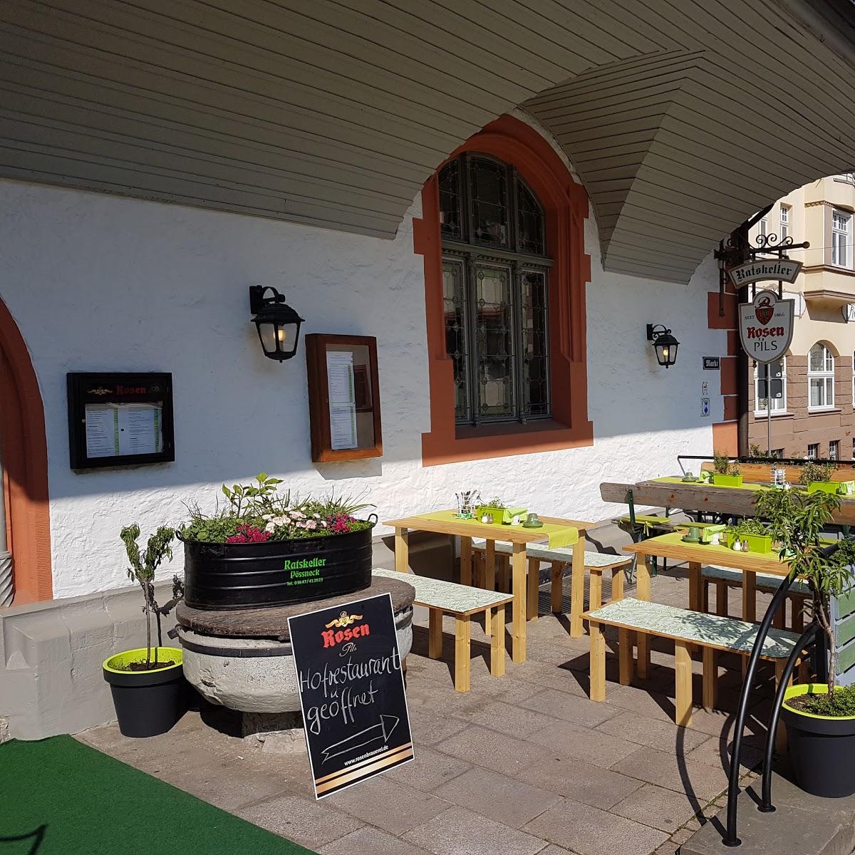 Restaurant "Ratskeller" in Pößneck