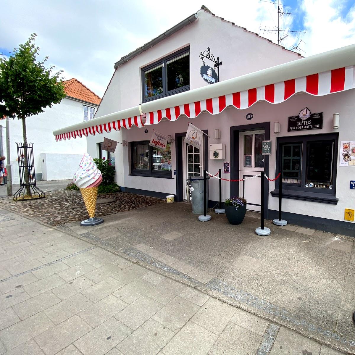 Restaurant "Raddens Eis" in Fehmarn