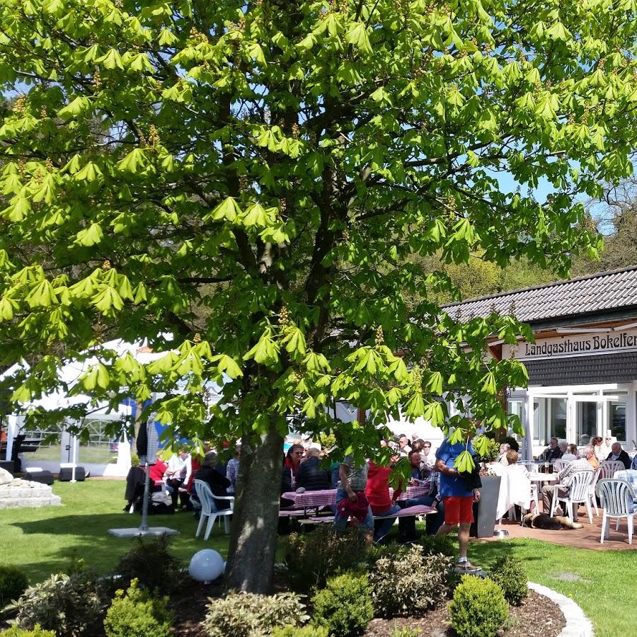 Restaurant "Landgasthaus Mittelteicher  Bokelfenner Krug " in  Oerlinghausen