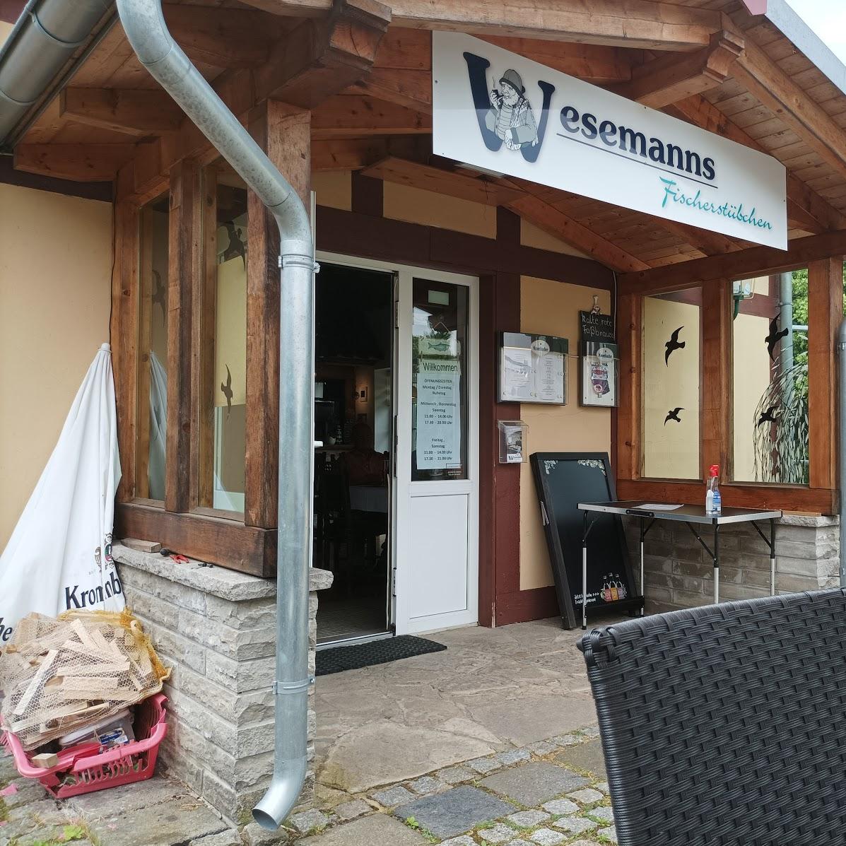 Restaurant "Wesemanns Fischerstübchen" in Sangerhausen