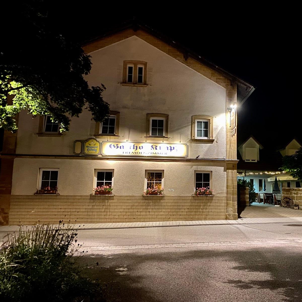 Restaurant "Gasthof Krapp" in Litzendorf