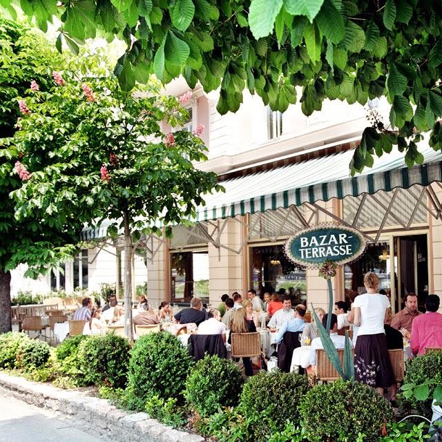 Restaurant "Café Bazar" in Salzburg