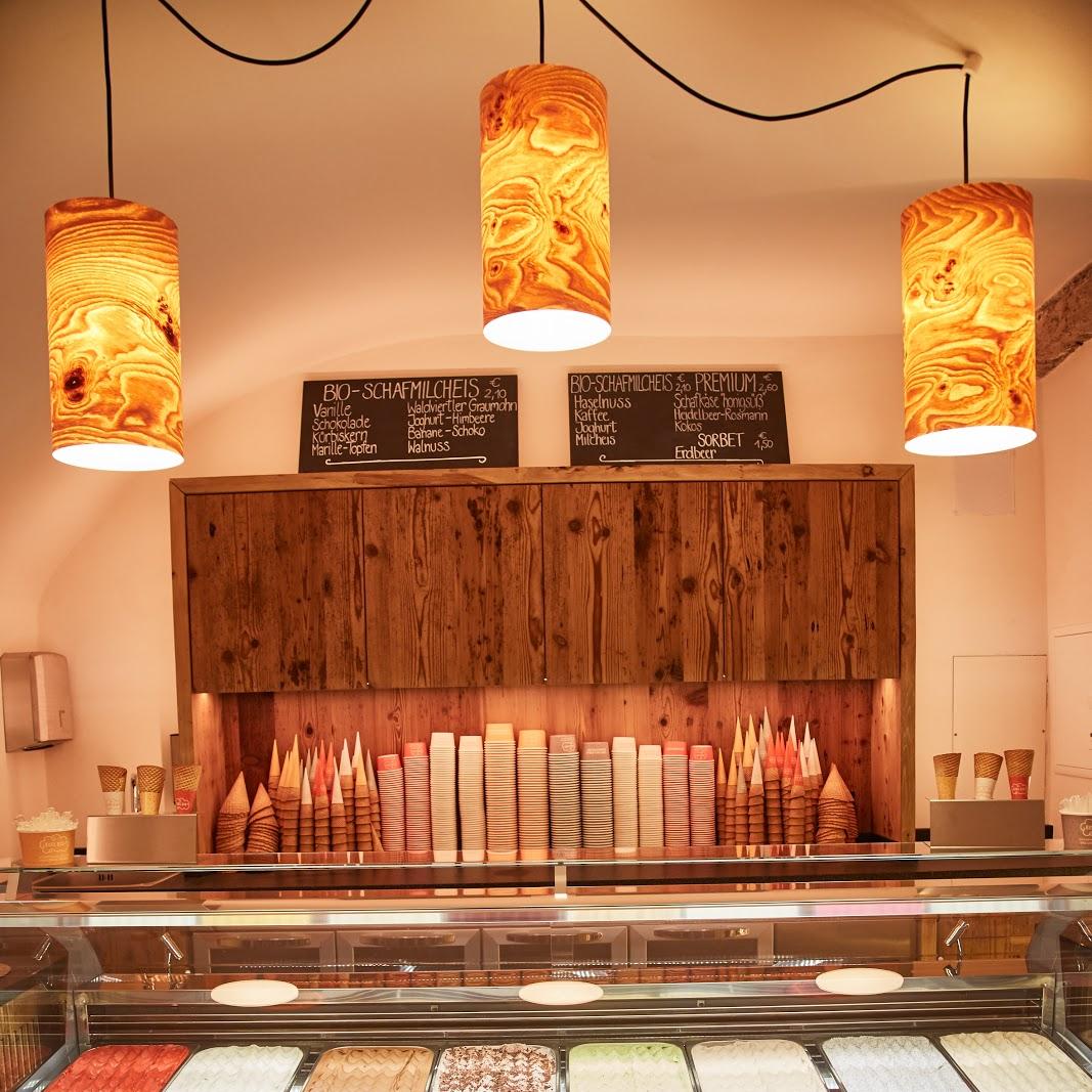 Restaurant "EISL EIS | 1. Bio-Schafmilcheis-Salon Österreichs" in Salzburg