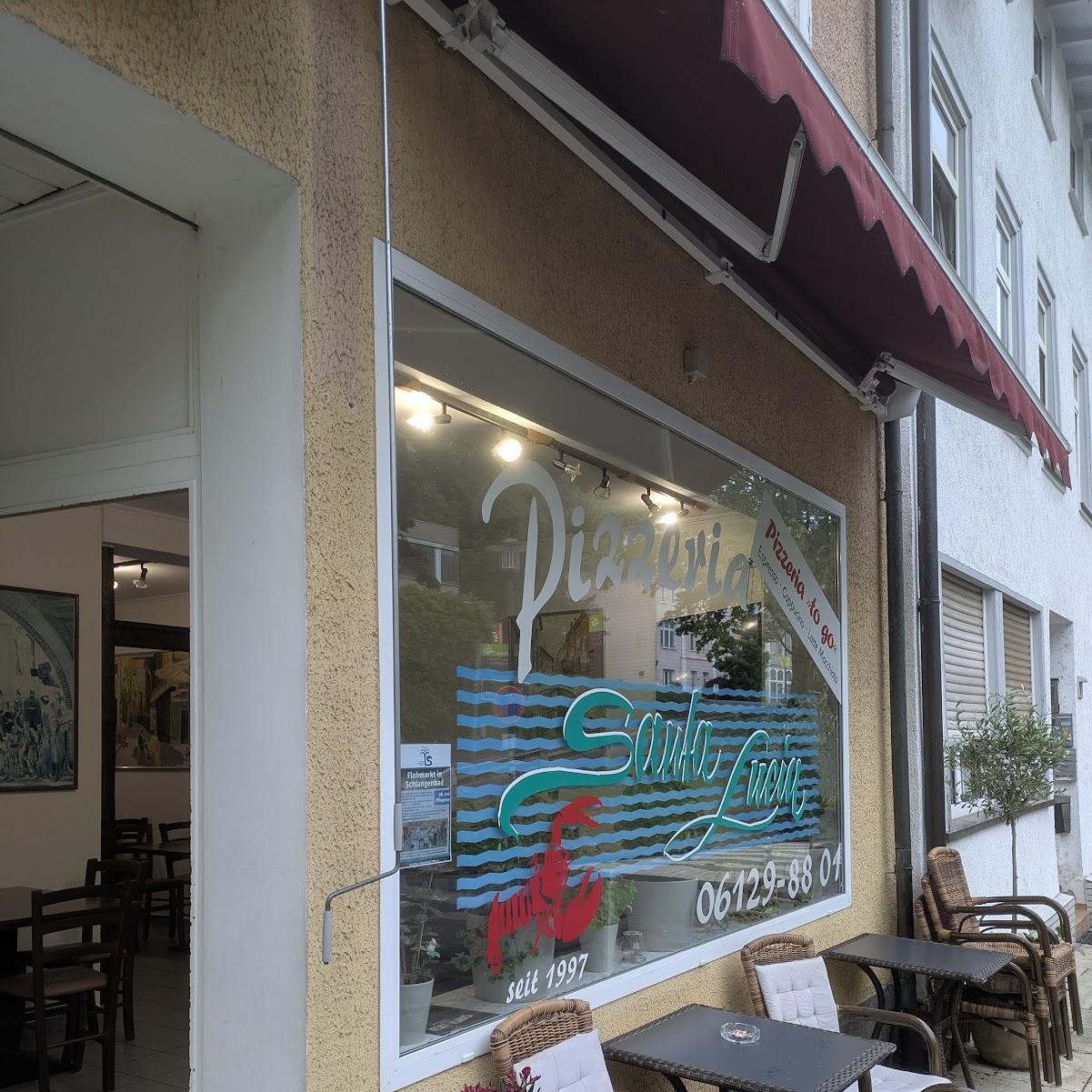 Restaurant "Pizzeria Santa Lucia" in Schlangenbad