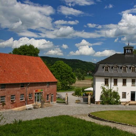 Restaurant "Biohotel Stiftsgut Wilhelmsglücksbrunn & Biorestaurant Saline" in Amt Creuzburg