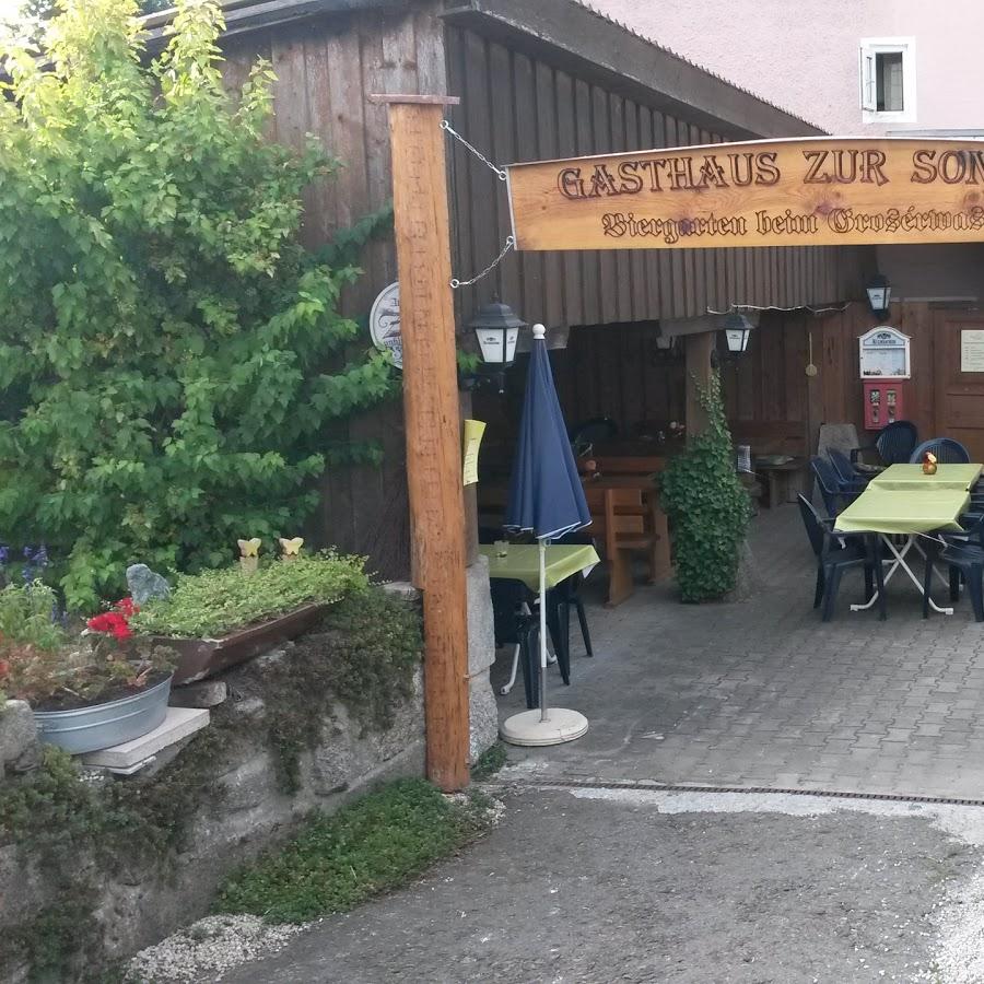 Restaurant "Gasthof  Zur Sonne " in Plößberg