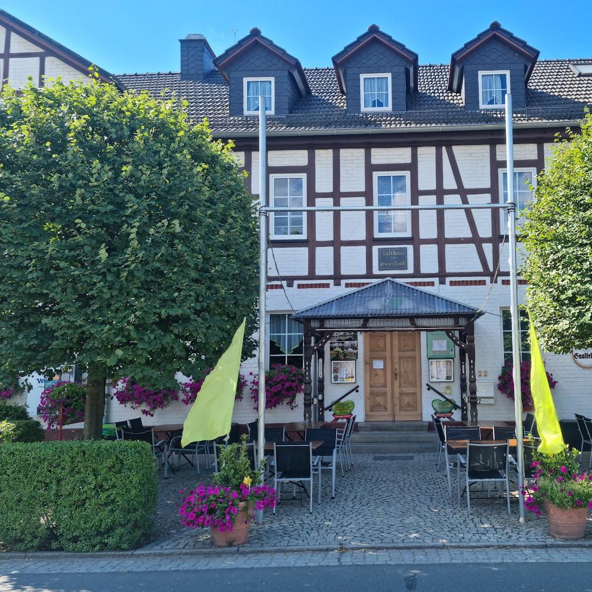 Restaurant "Gasthaus Zur Grünen Linde" in Unterwellenborn