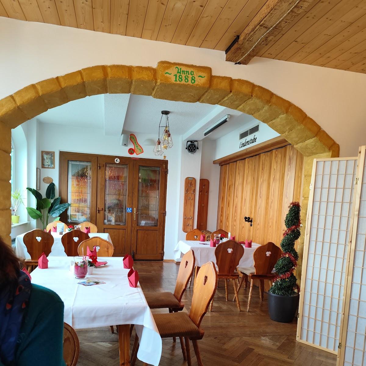 Restaurant "Gasthaus Zur Grünen Linde" in Unterwellenborn