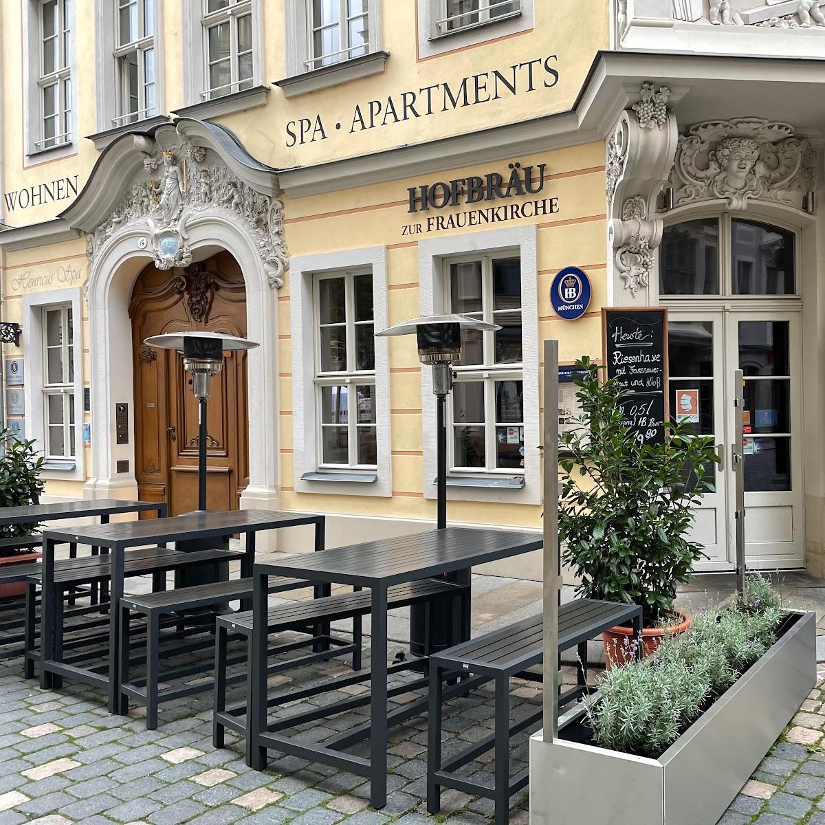 Restaurant "Hofbräu zur Frauenkirche" in Dresden