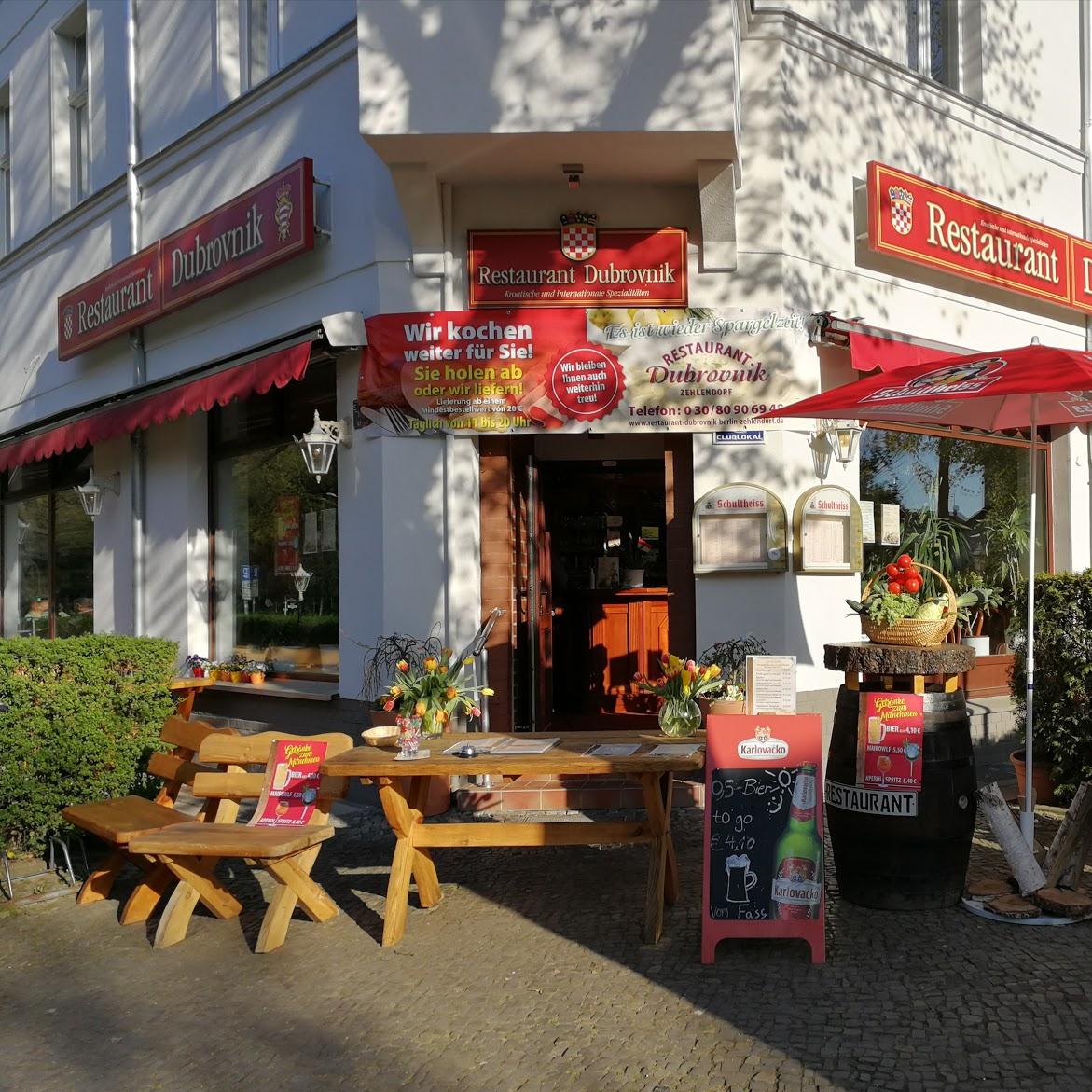 Restaurant "Restaurant Dubrovnik Berlin Zehlendorf" in  Berlin