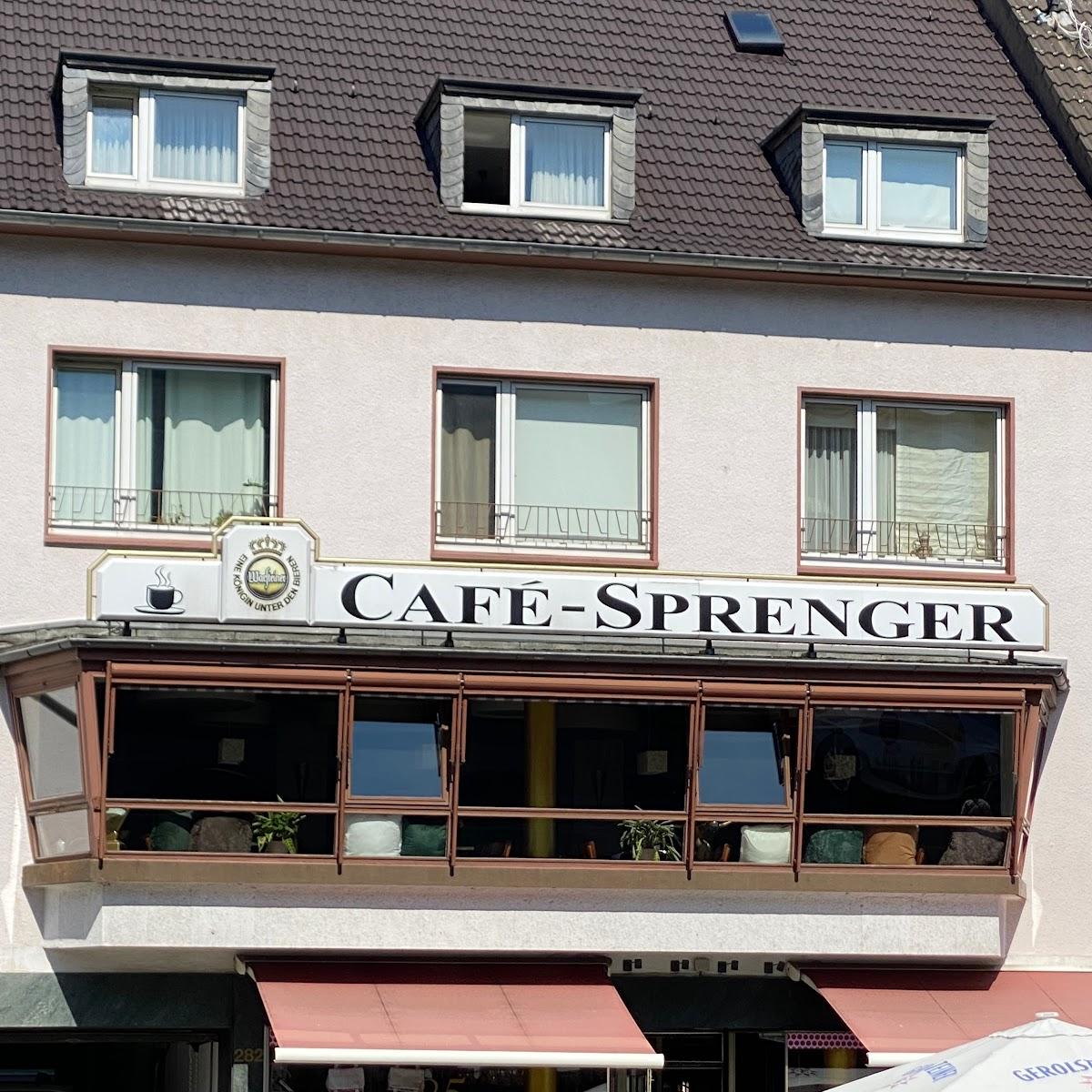 Restaurant "Cafe Sprenger am Stadtwaldplatz" in Essen